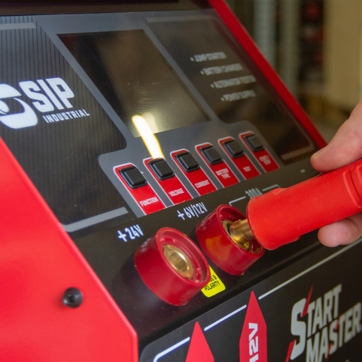 SIP STARTMASTER® DSC 1100A 6V/12V/24V Jump Starter Charger